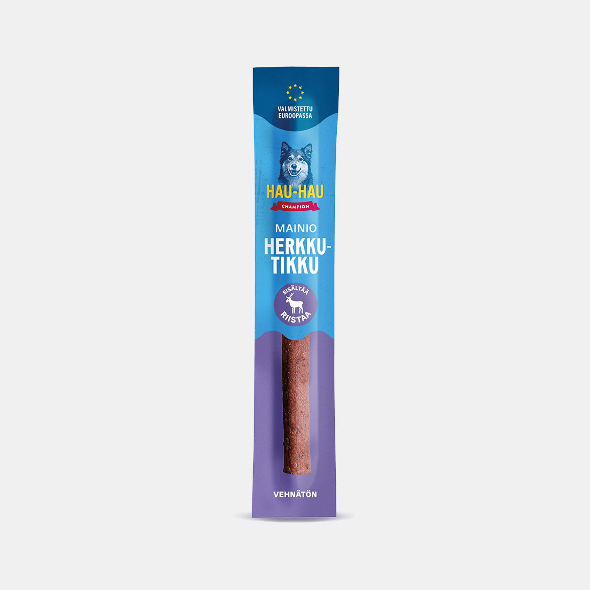 Hau-Hau Champion Mainio Herkkutikku Riistaa koiran herkku 12 g pakkauskuva