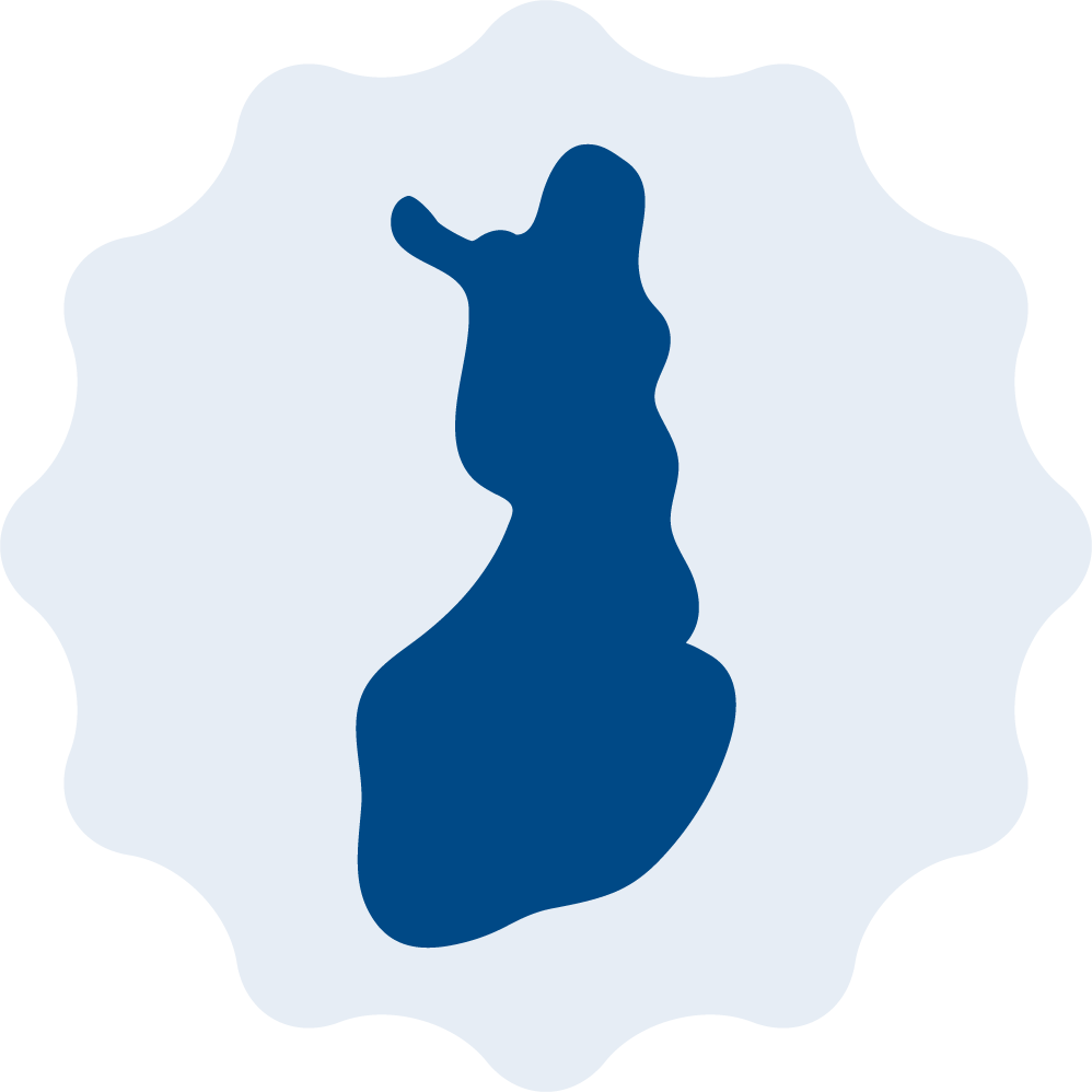 Kuvituskuva, kuvassa Suomen siluetti
